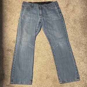 Seven7 Relaxed Fit Blue Jeans for Men